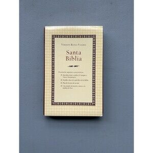 Santa Biblia Version Reina-Valera 2012 Holy Spanish Bible New Leather